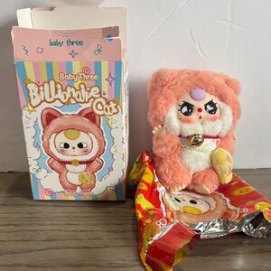 Baby Three Billionaire Cat Plush Series blind box